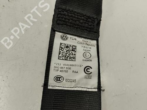 Used Rear right seatbelt VW TIGUAN (5N_) 2.0 TDI (110 hp) 19663925