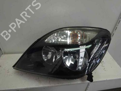 Left headlight RENAULT SCÉNIC I MPV (JA0/1_, FA0_) 1.9 dCi RX4 | BP5681775C28