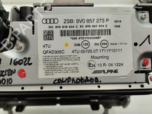 Used Display monitor AUDI A3 (8V1, 8VK) 1.5 TFSI (150 hp) 19807706