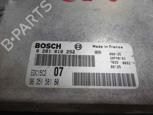 Used Engine control unit (ECU) CITROËN XANTIA (X1_, X2_) 2.0 HDI 90 (90 hp) 4473815