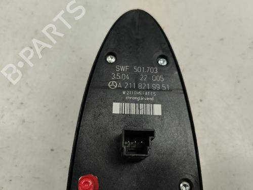 Used Left front window switch MERCEDES-BENZ E-CLASS (W211) E 220 CDI (211.006) (150 hp) 17714254