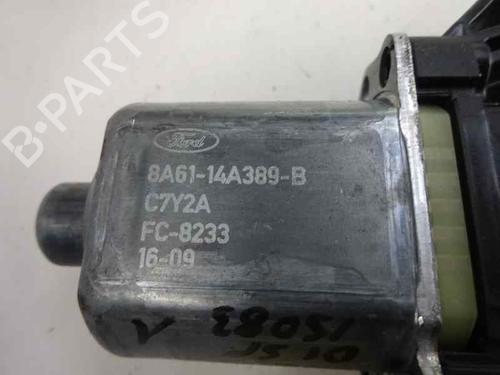 Rudehejsemotor forskærm venstre FORD FIESTA VI (CB1, CCN) 1.25 (82 hp) 9641635