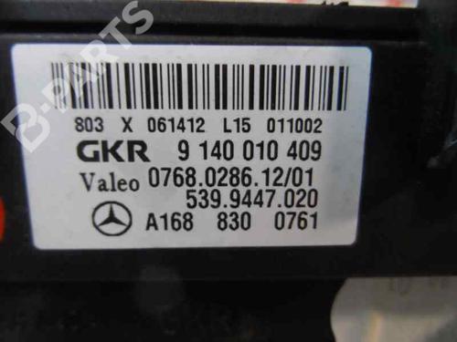 Heater resistor MERCEDES-BENZ A-CLASS (W168) A 170 CDI (168.009, 168.109) | BP11661503M108 