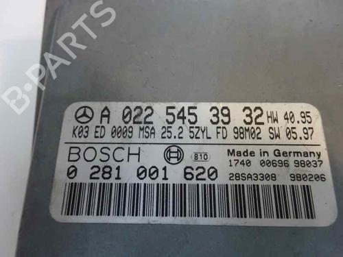 Used Engine control unit (ECU) MERCEDES-BENZ E-CLASS (W210) E 290 Turbo-D (210.017) (129 hp) 1248935