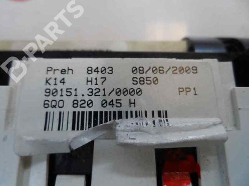 Climate control VW POLO (9N_, 9A_) 1.4 TDI | BP357987I5 