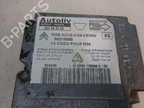 ECU airbags PEUGEOT PARTNER MPV (5_, G_) | BP11397717M53