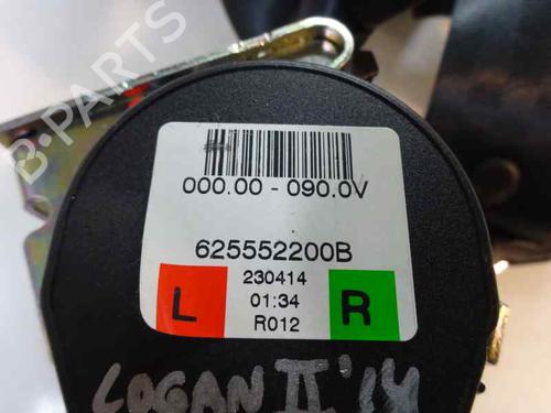 Used Rear right seatbelt DACIA LOGAN II 1.2 (75 hp) 6657844
