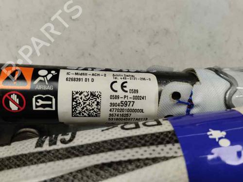 Used Left curtain airbag OPEL CORSA E (X15) 1.4 (08, 68) (90 hp) 26555603