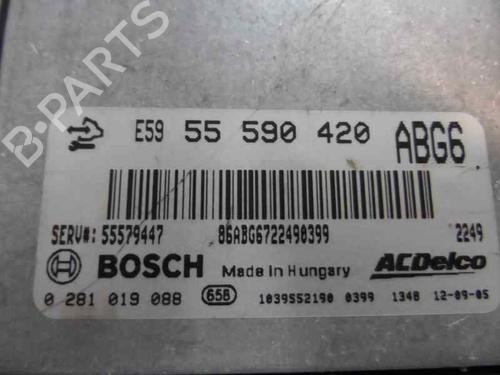 Engine control unit (ECU) OPEL ASTRA J (P10) 2.0 CDTI (68) | BP201533M57 - Image 3