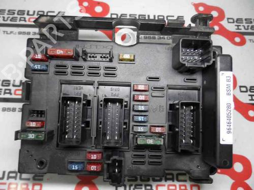 Used Fuse box CITROËN XSARA (N1) 2.0 HDi 90 (90 hp) 358199