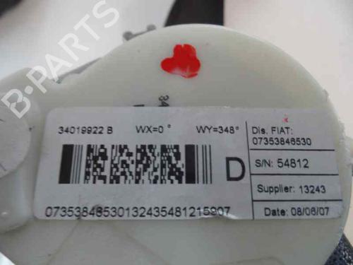 Used Front right seatbelt FIAT BRAVO II (198_) [2006-2016]  8728916