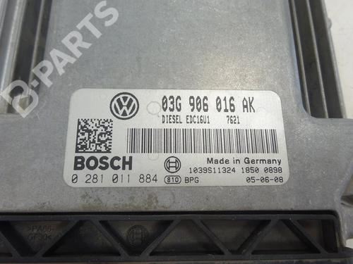 Engine control unit (ECU) SEAT LEON (1P1) 1.9 TDI | BP10931658M57 