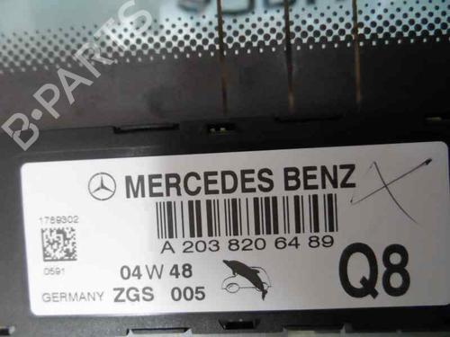 Bootlid window MERCEDES-BENZ C-CLASS (W203)  | BP25805322C64 