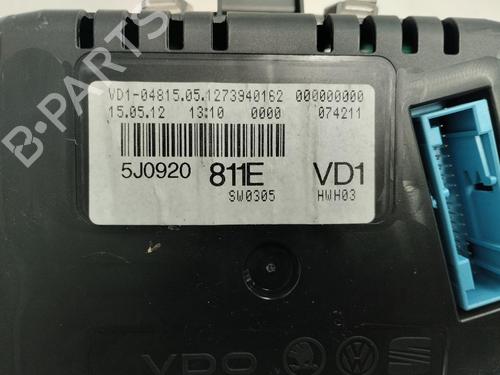 Instrument cluster SKODA FABIA II (542)  | BP12471501C47 