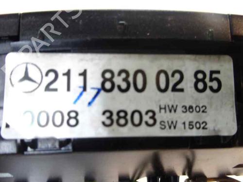 AC-Styringsenhed/Manøvreenhed MERCEDES-BENZ E-CLASS (W211) E 320 CDI (211.026) (204 hp) 6788009