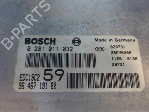 Computer motormanagement CITROËN C8 (EA_, EB_) 2.0 HDi (107 hp) 1930423