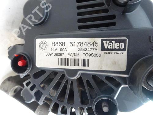 Used Alternator FORD KA (RU8) 1.3 TDCi (75 hp) 10703701