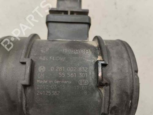 Used Mass air flow sensor Mass air flow sensor OPEL ZAFIRA / ZAFIRA FAMILY B (A05) 1.7 CDTI (M75) (110 hp) 35740229 35740229