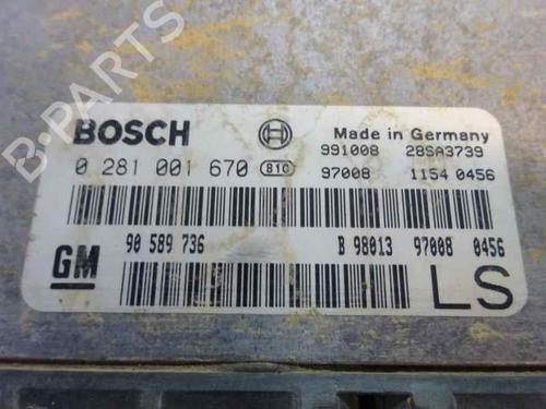 Engine control unit (ECU) OPEL ASTRA G Hatchback (T98) 1.7 TD (F08, F48) | BP1574701M57