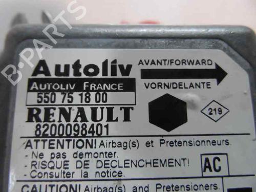 Used ECU airbags RENAULT KANGOO (KC0/1_) D 65 1.9 (KC0E, KC02, KC0J, KC0N) (64 hp) 1865763