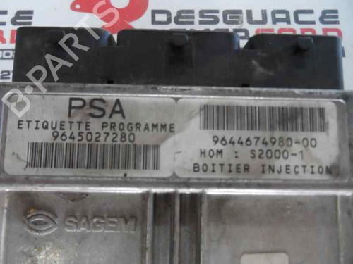 Used Engine control unit (ECU) CITROËN XSARA PICASSO (N68) 1.8 16V (115 hp) 200524