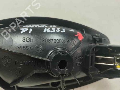 Used Front left interior door handle RENAULT CAPTUR I (J5_, H5_) 1.2 TCe 120 (120 hp) 26561375