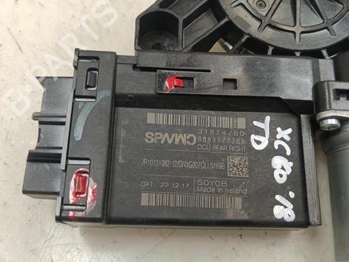Motor do elevador de vidro trás direito VOLVO XC60 II (246) D4 AWD | BP30541532E22 