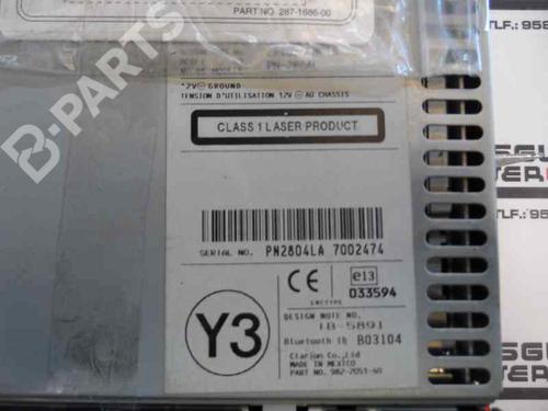 Radio NISSAN TIIDA Hatchback (C11X) 1.5 dCi | BP1949598E6 