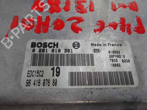 Used Engine control unit (ECU) PEUGEOT 406 (8B) 2.0 HDI 90 (90 hp) 4473814