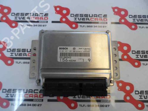 Used Engine control unit (ECU) ALFA ROMEO 156 (932_) 1.9 JTD (932.A2B00, 932.A2C00) (115 hp) 200588