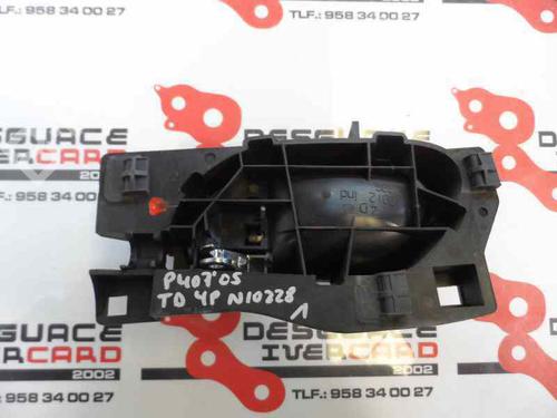 Rear right interior door handle PEUGEOT 407 (6D_) 2.0 HDi 135 (6DRHRH, 6DRHRE, 6DRHRG, 6DRHRJ) | BP3213339I16 