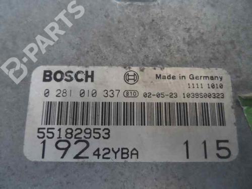 Engine control unit (ECU) FIAT STILO (192_) 1.9 D Multijet | BP355308M57 