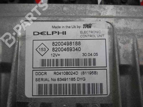 Engine control unit (ECU) RENAULT SCÉNIC II (JM0/1_) 1.5 dCi (JM1E, JM16) | BP200419M57 