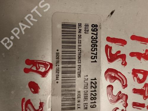 Motorstyringsenhet OPEL ASTRA G Hatchback (T98) 1.7 DTI 16V (F08, F48) (75 hp) 15505983