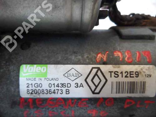 Starter RENAULT MEGANE III Hatchback (BZ0/1_, B3_) 1.5 dCi | BP203022M8 