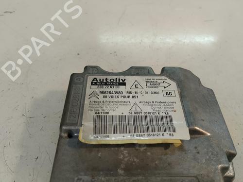 ECU airbags CITROËN C4 I (LC_)  | BP16553288M53 