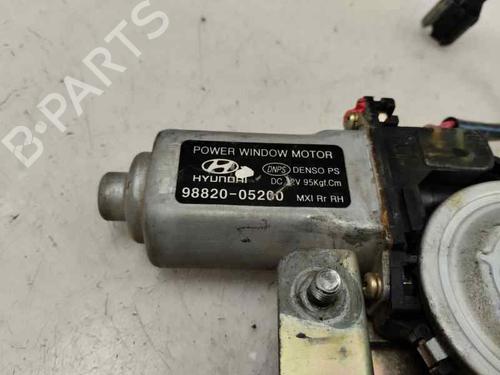 Used Rear right window mechanism Rear right window mechanism HYUNDAI ATOS (MX) [1997-2015] 35740191 35740191