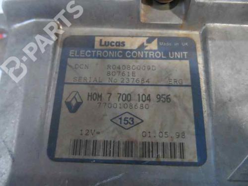 Engine control unit (ECU) RENAULT CLIO II (BB_, CB_)  | BP199327M57 