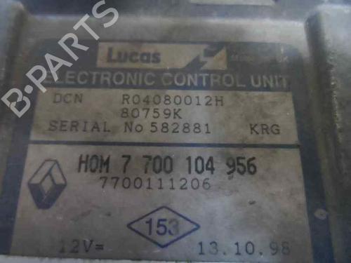 Engine control unit (ECU) RENAULT KANGOO (KC0/1_) D 65 1.9 (KC0E, KC02, KC0J, KC0N) | BP199346M57 - Image 2