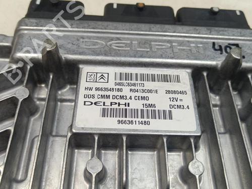 engine-control-unit-ecu-peugeot-407-6d_-2004-2005-2006-2007-2008-2009-2010-2011-35743107 main image