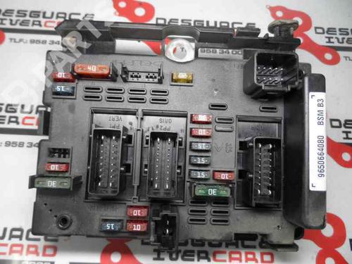 Fuse box CITROËN XSARA (N1) 2.0 HDi 90 | BP358204E1 