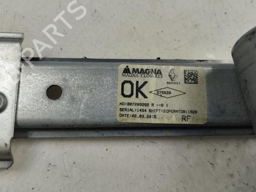 Rudehejsemekanisme Højre foran DACIA SANDERO II TCe 90 (B8M1, B8MA, B8AC) (90 hp) 17839678