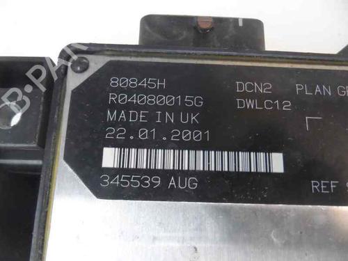 Used Engine control unit (ECU) PEUGEOT 206 Hatchback (2A/C) 1.9 D (69 hp) 354902