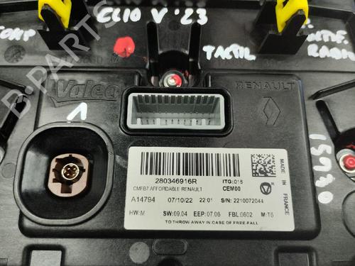 Display monitor RENAULT CLIO V (B7_) | BP17573231C48 - Image 3