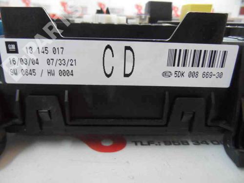 Sikringsdåse OPEL ASTRA H (A04) 1.4 (L48) | BP358198E1 