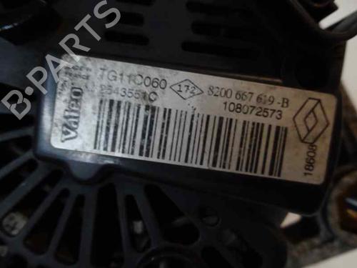 Alternator RENAULT MEGANE II (BM0/1_, CM0/1_) 1.4 16V (BM0B, CM0B) | BP8814041M7