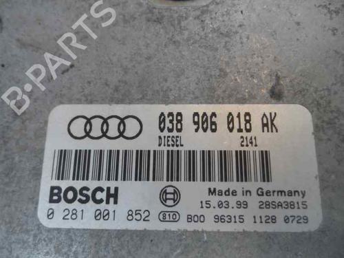 Used Engine control unit (ECU) AUDI A3 (8L1) 1.9 TDI (110 hp) 355404