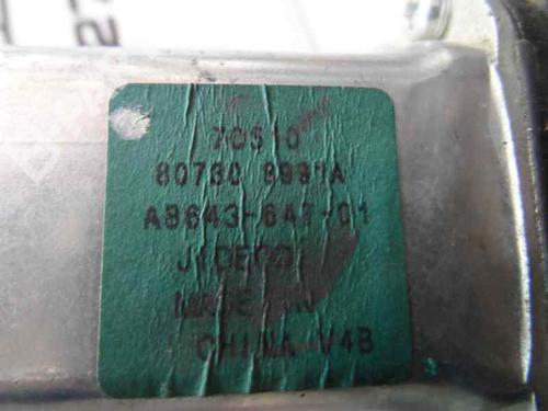 Front right window mechanism NISSAN TIIDA Hatchback (C11X)  | BP206522C23 