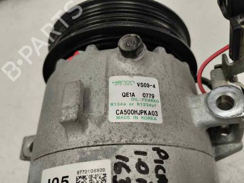 Used AC compressor KIA PICANTO III (JA) 1.0 (67 hp) 29133916