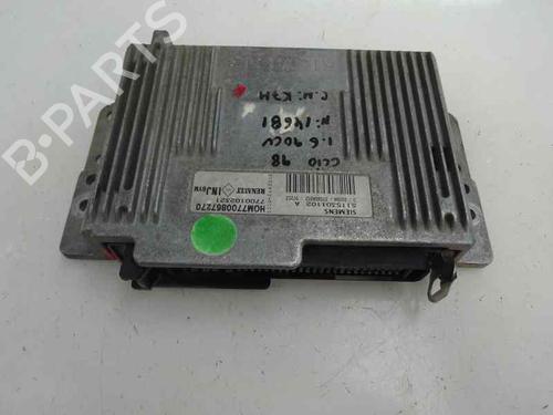 Engine control unit (ECU) RENAULT CLIO II (BB_, CB_) 1.6 (B/CB0D, BB00) | BP8275878M57